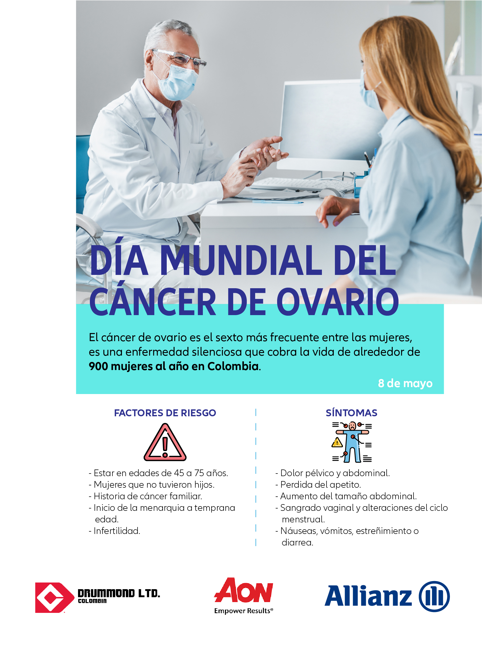 Dia mundial del cáncer de ovario