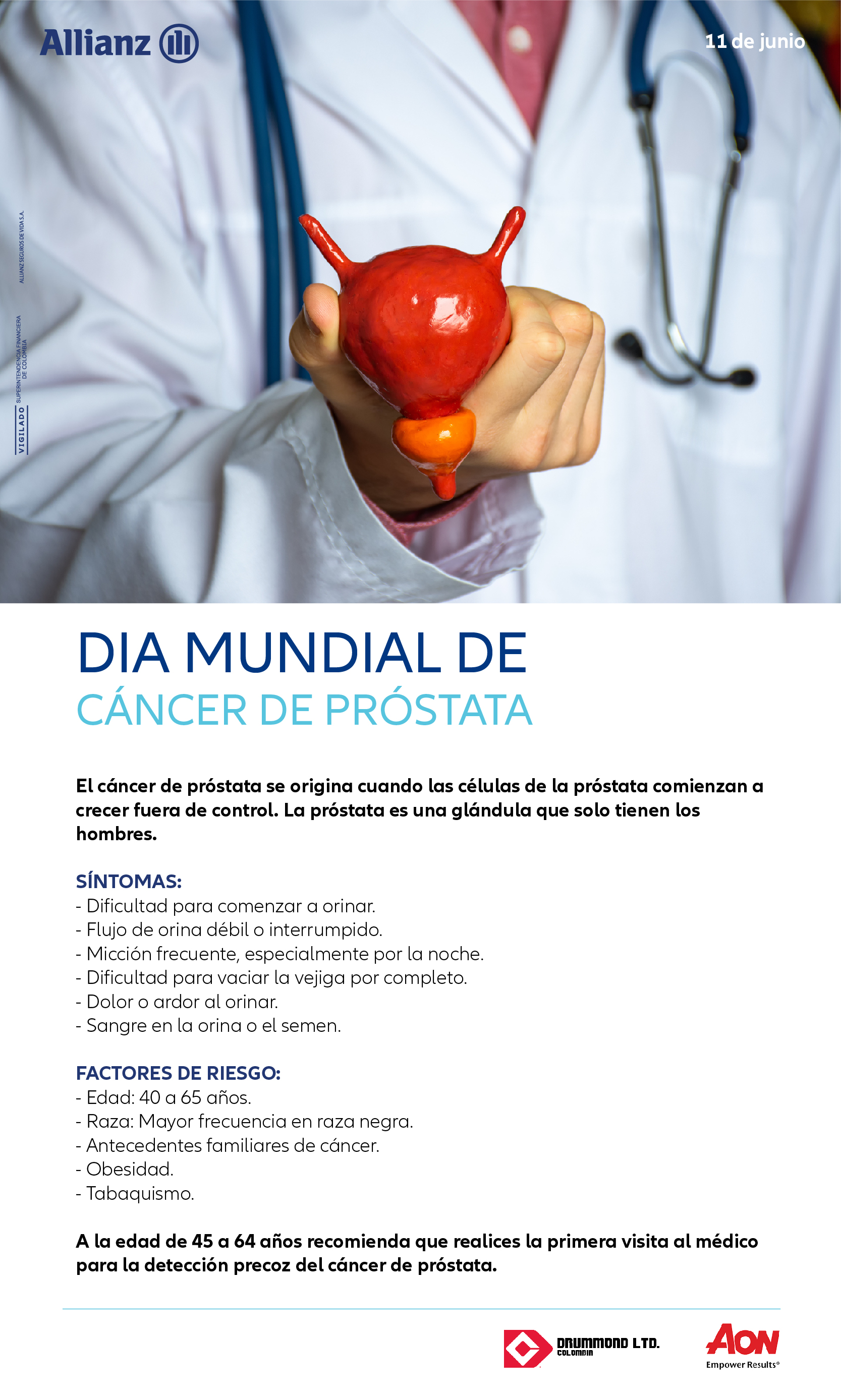 Dia mundial cáncer de prostata