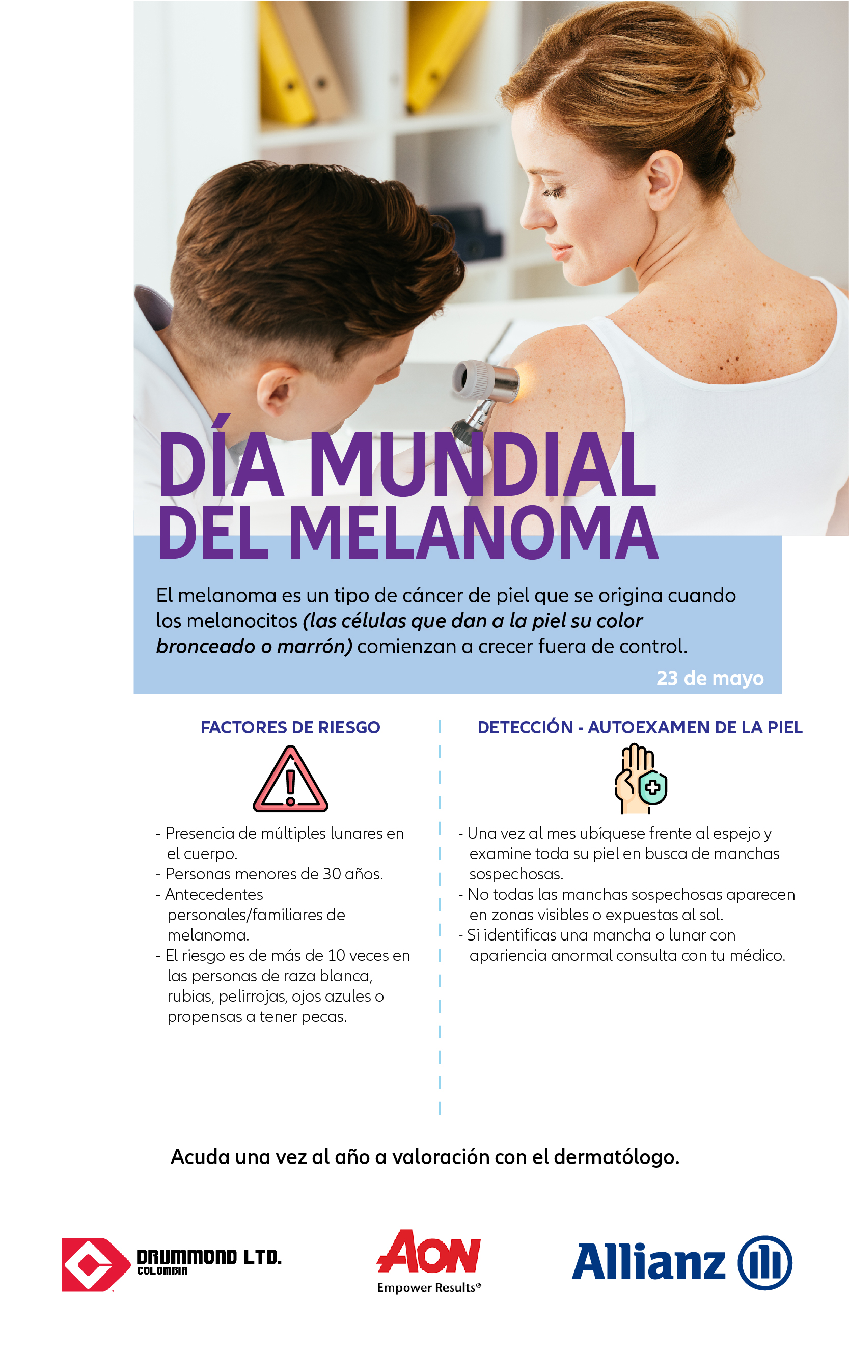 Dia mundial del melanoma