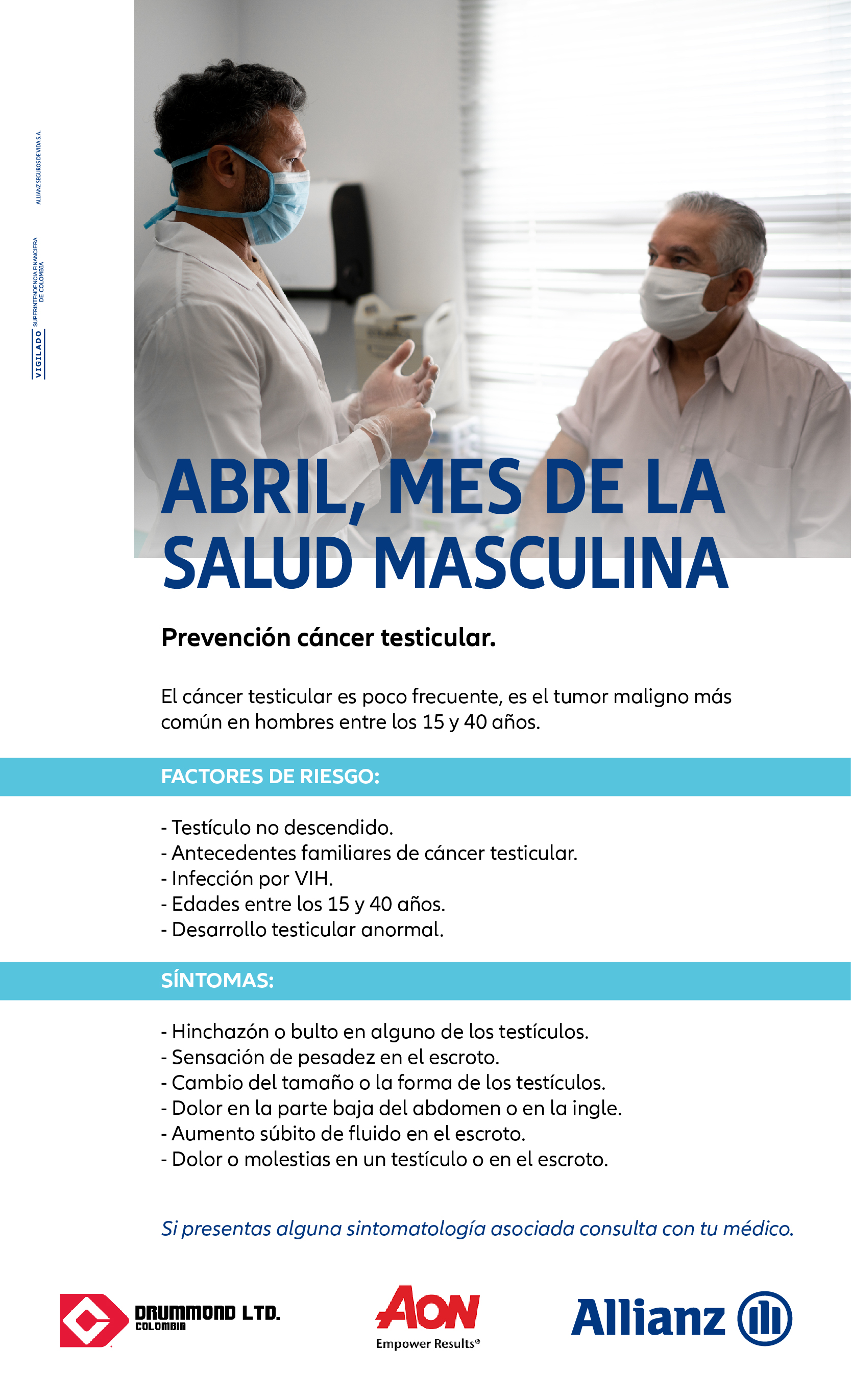 Prevención cáncer testicular
