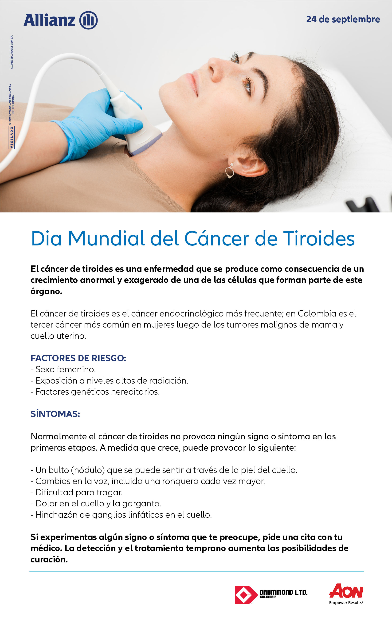 Dia mundial cáncer de Tiroides