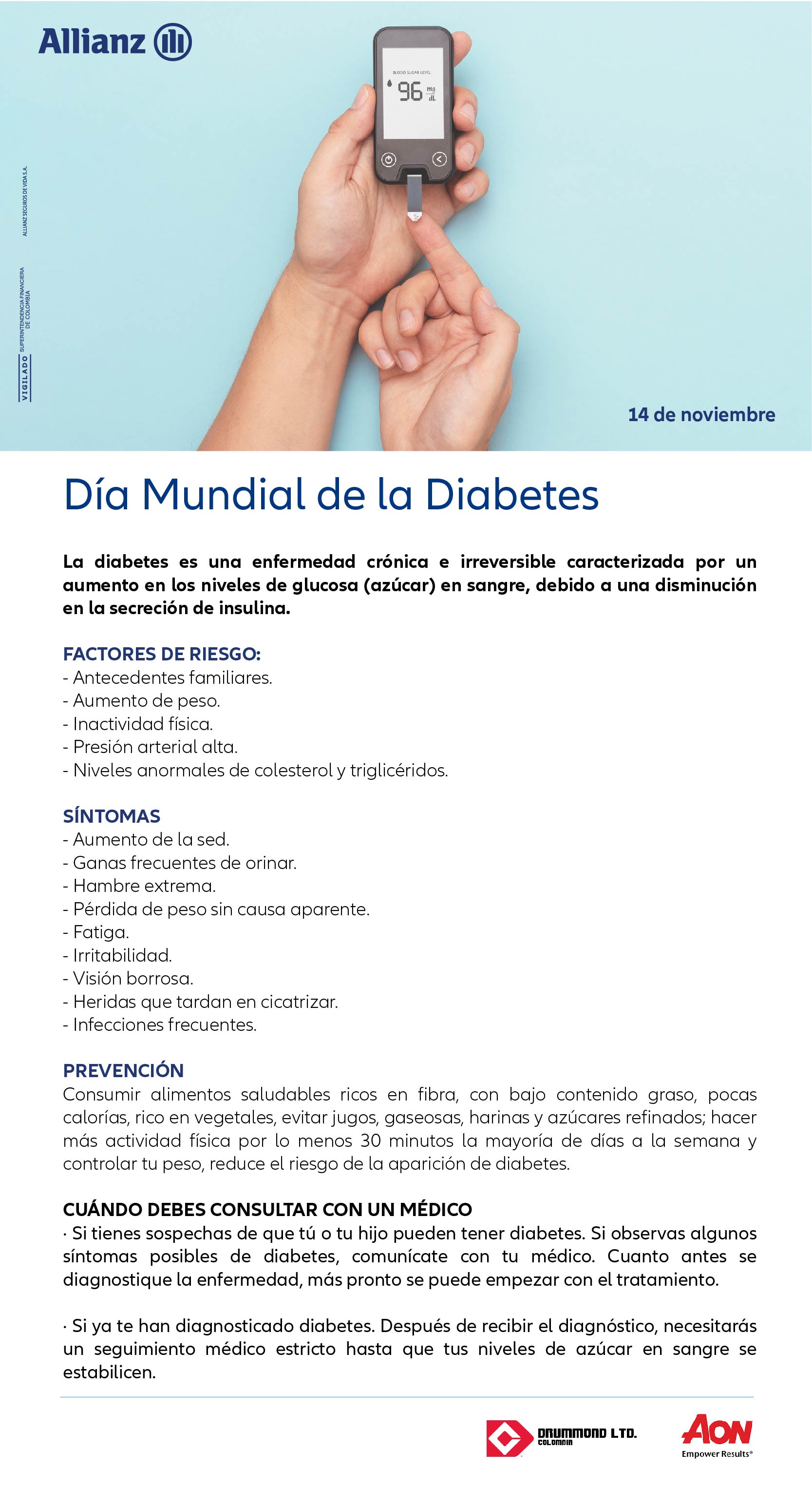 Dia mundial de la Diabetes
