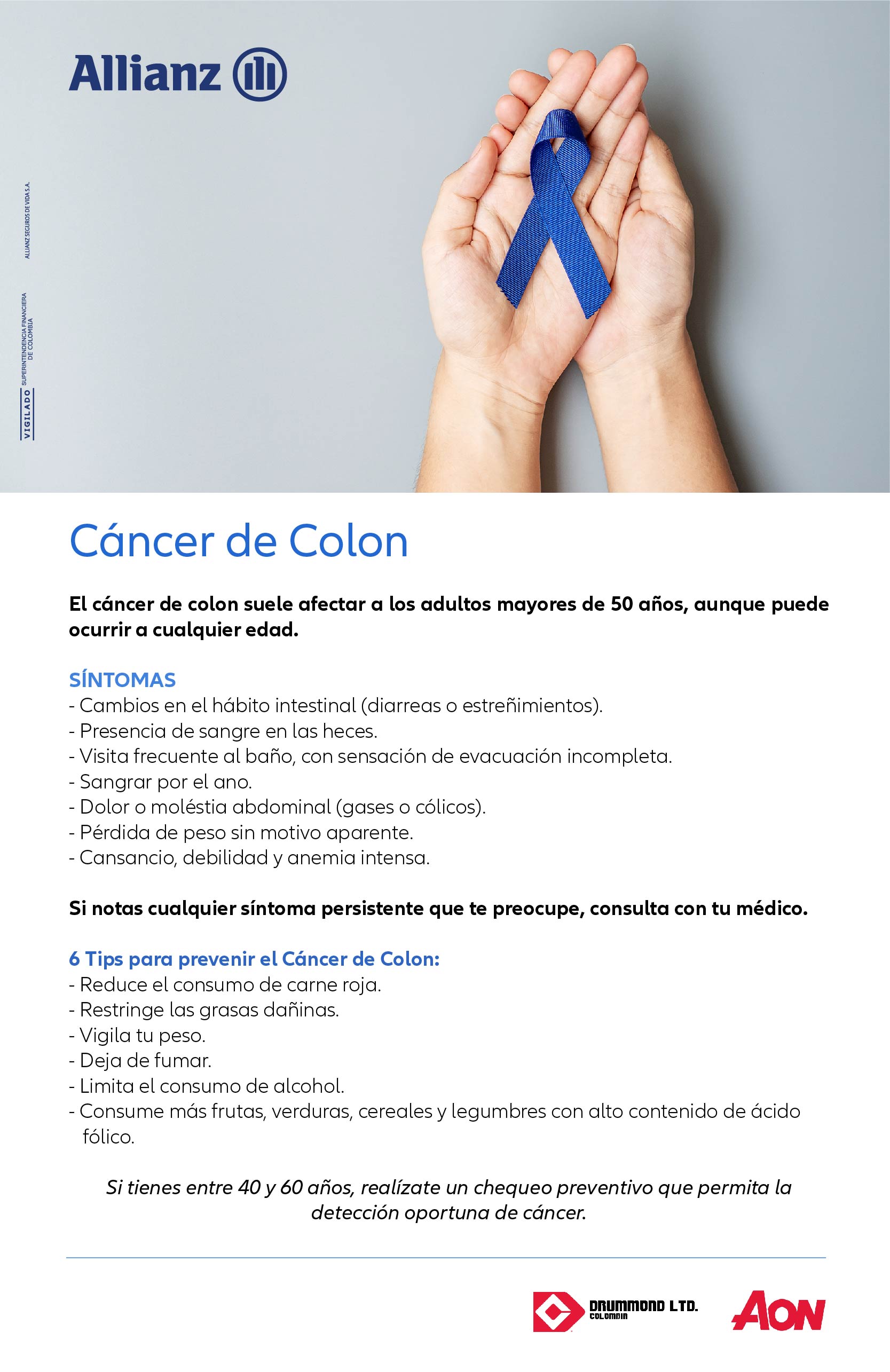 Prevención cáncer de colon
