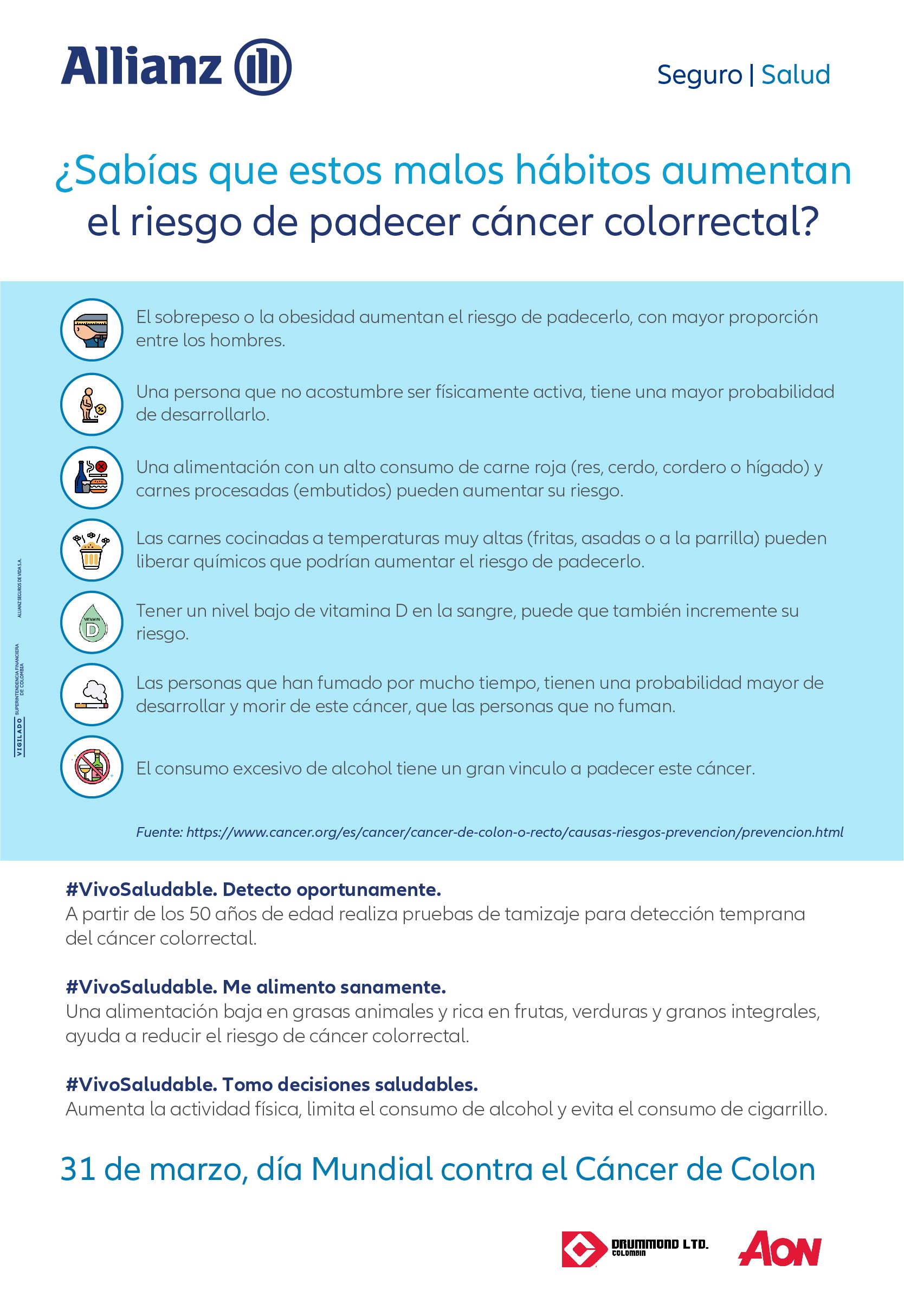 Día Mundial contra el Cáncer de Colon
