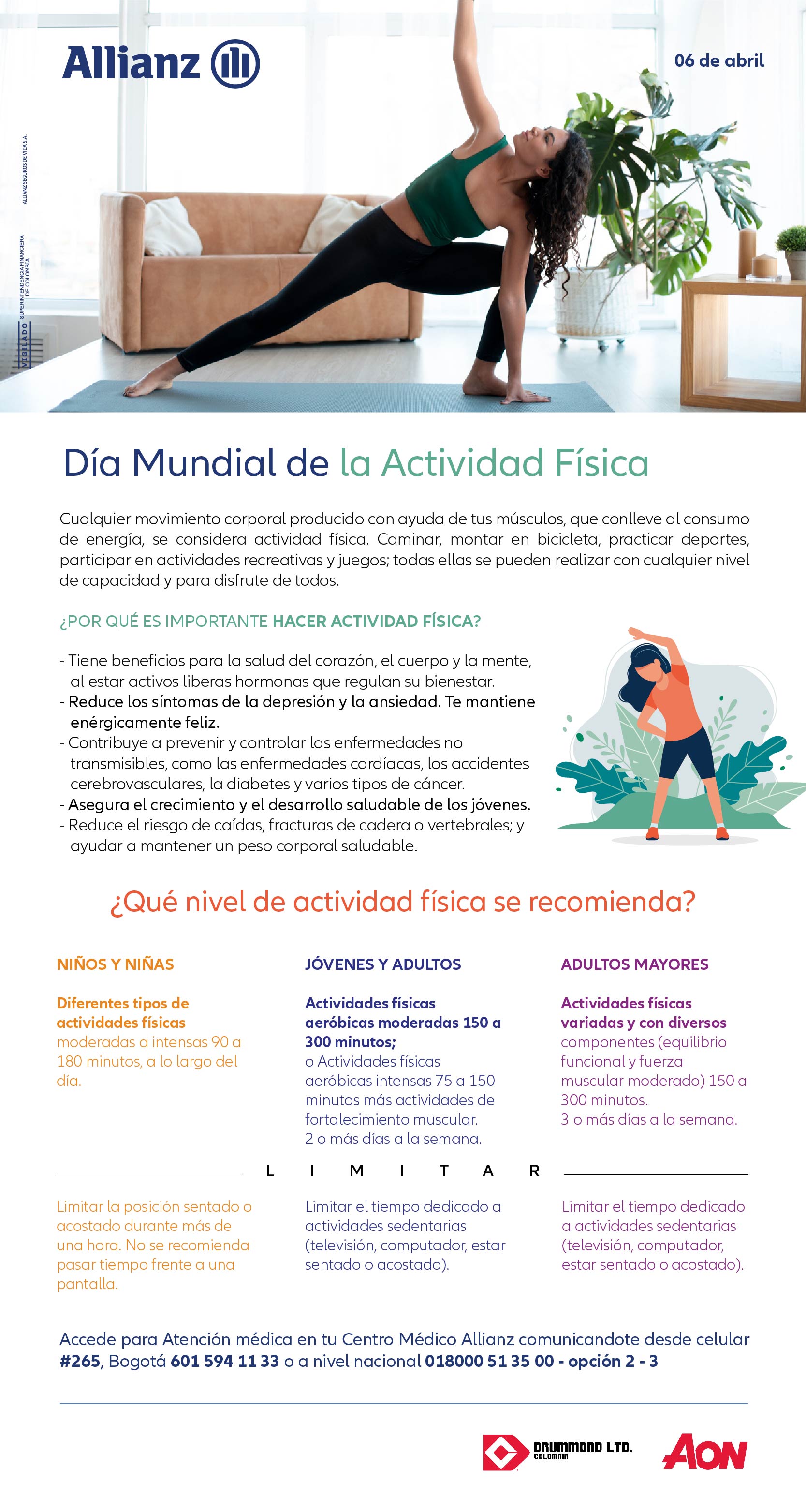 Día mundial de la actividad física