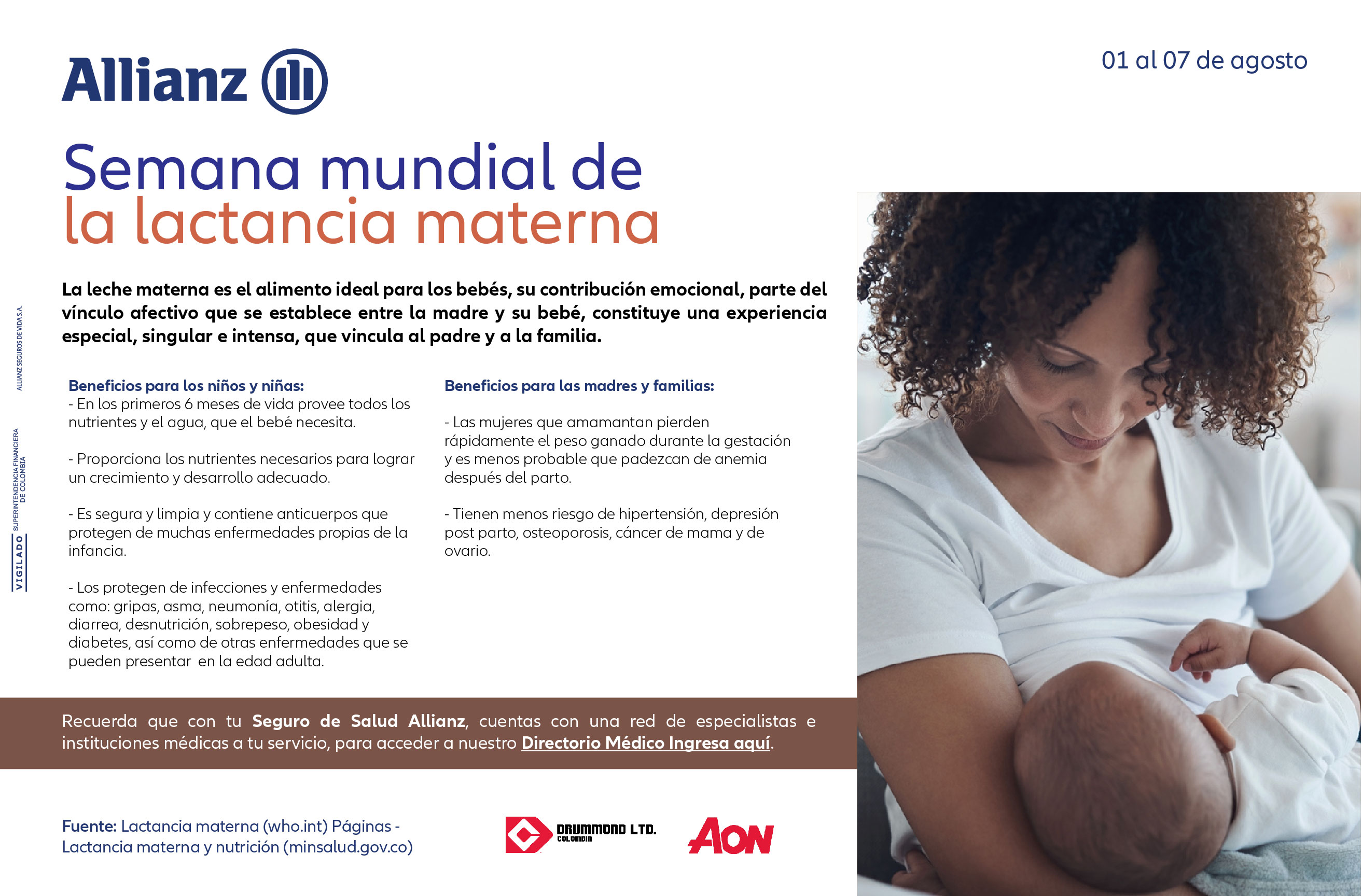 Semana Mundial Lactancia Materna