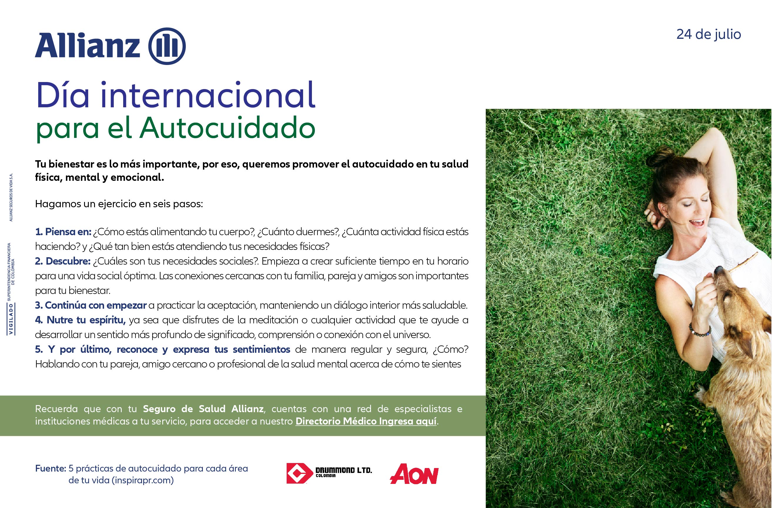 Dia internacional del AUTOCUIDADO
