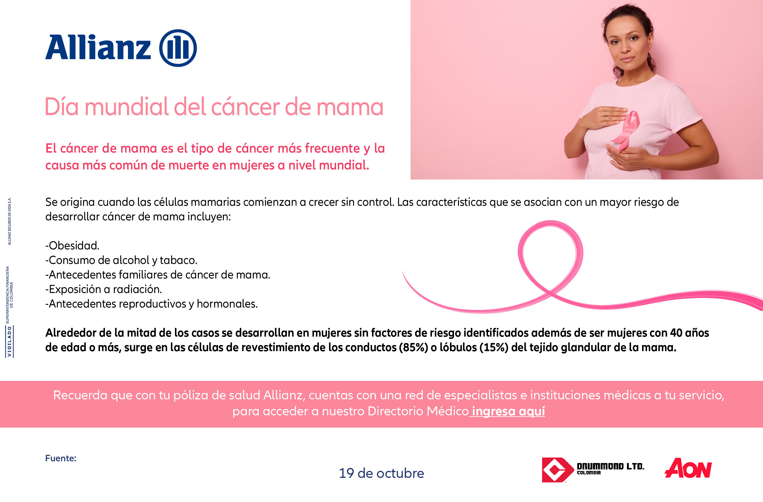 Dia mundial del cáncer de mama