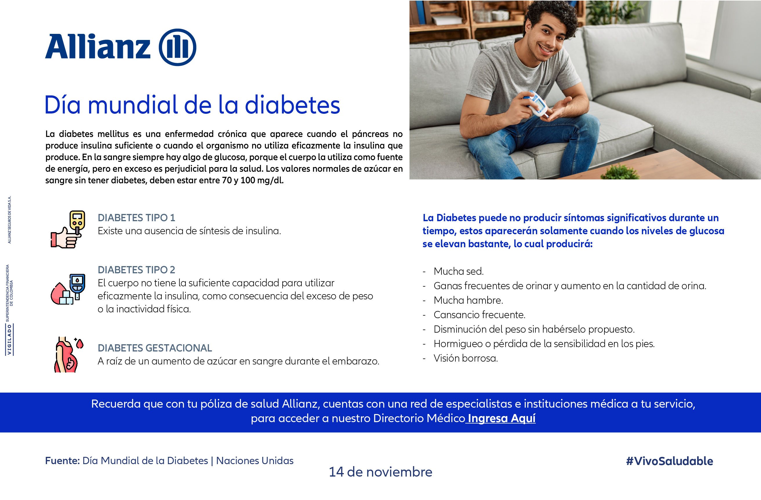 14 de Noviembre, Dia mundial de la diabetes 