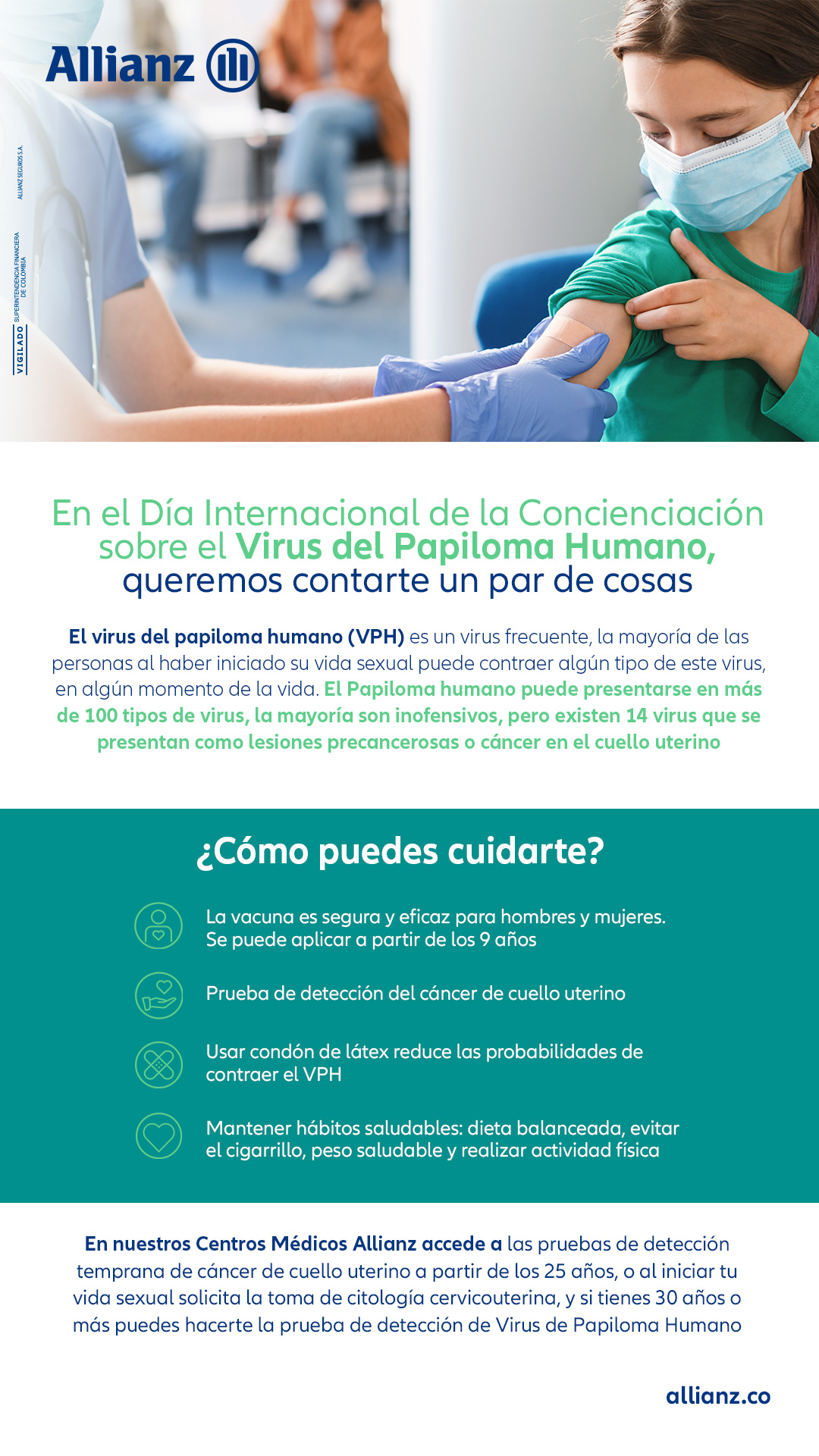 Dia Internacional de la Concienciación sobre el Virus del Papiloma Humano.