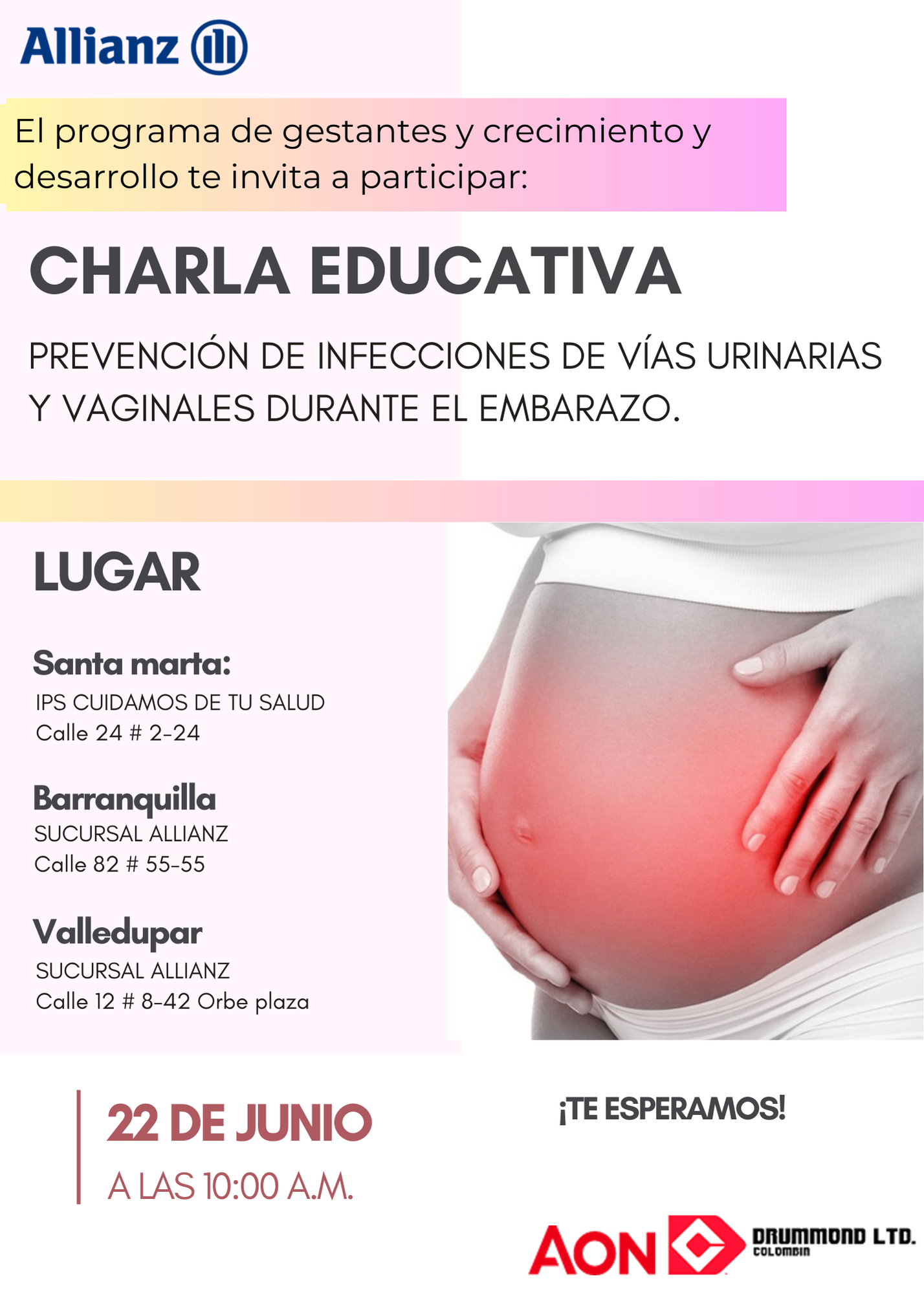Taller educativo 22 de Junio Gestantes