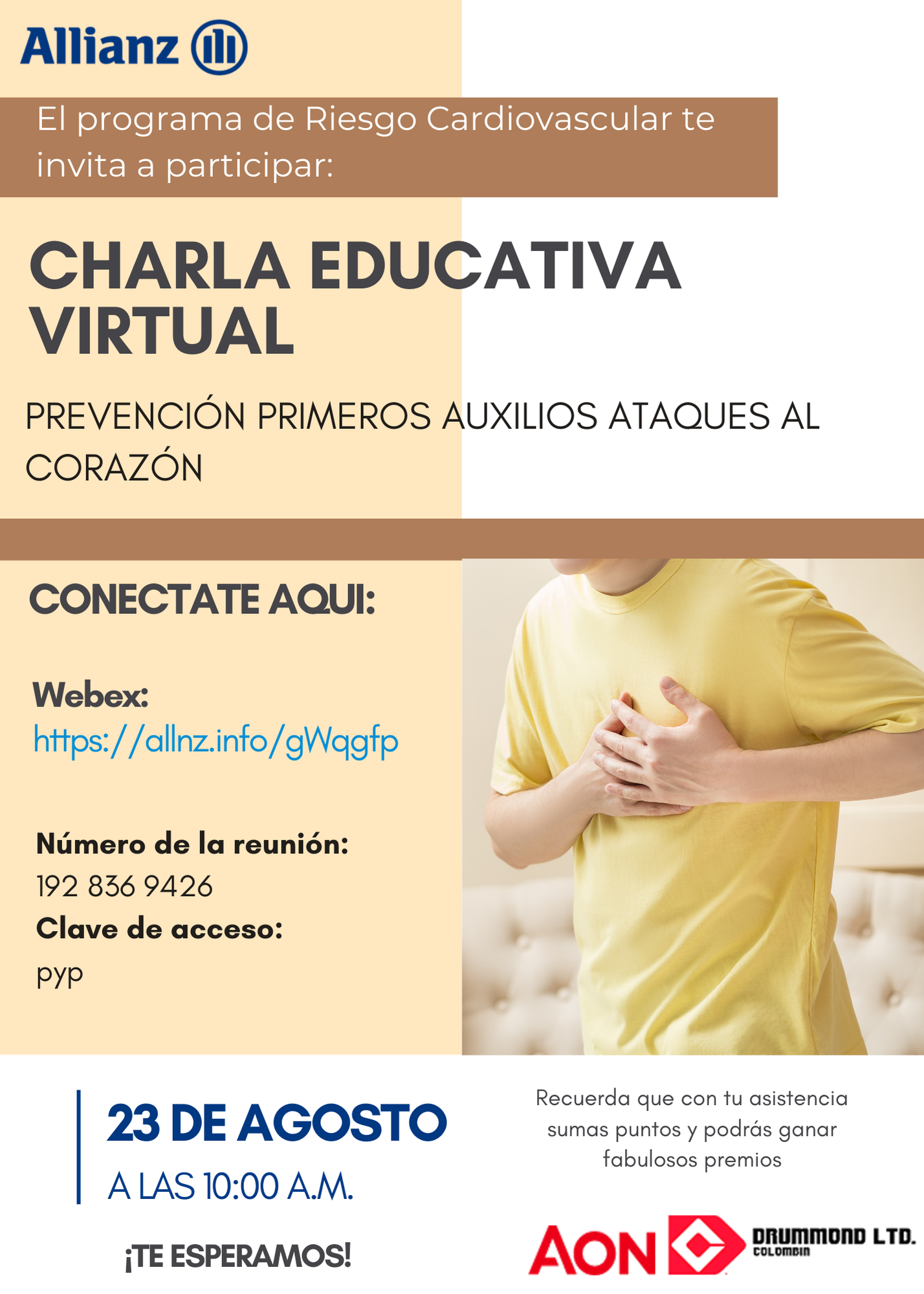 Prevención y primeros auxilios en ataques al corazón.