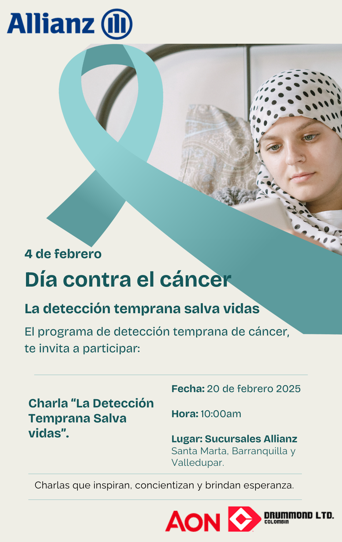 Taller Día mundial contra el cáncer "La detección temprana salva vidas"