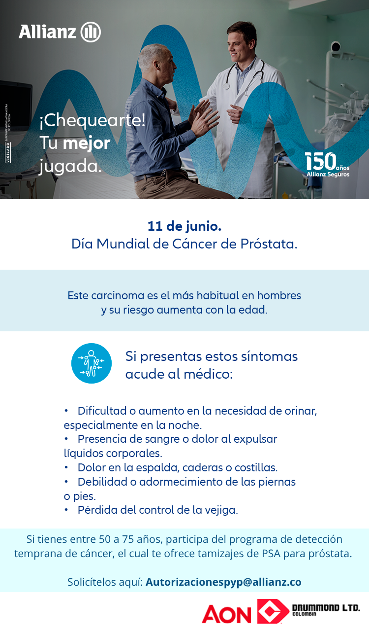 Día mundial contra el cáncer de próstata 
