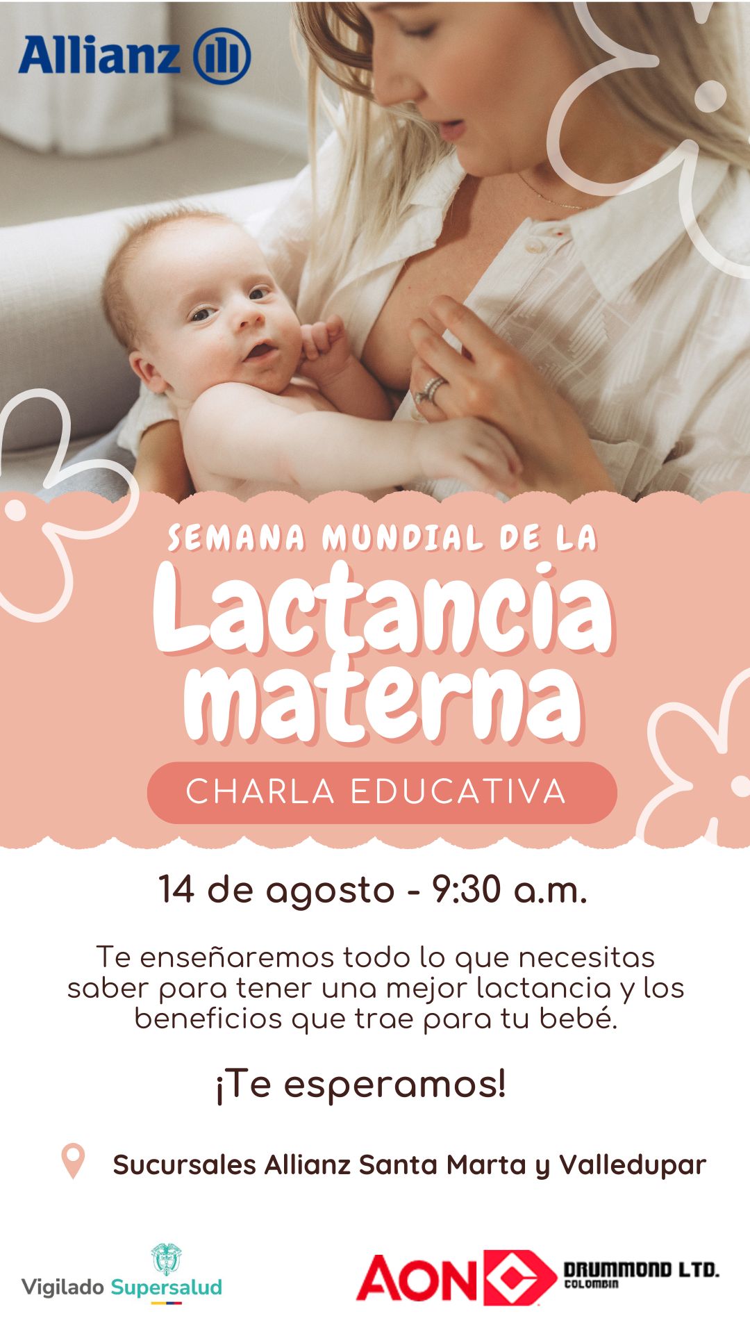 Semana mundial de la lactancia materna